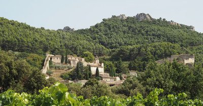Dentelles de Montmirail, zone rouge...