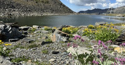 ballade sur les cr&ecirc;tes entre Belleville et Orelle
