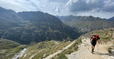 Sommet du Grand Paradis en alpi