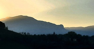 La Perer&eacute;e, belle mont&eacute;e pour descente VTT