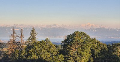 Coucher de soleil et panorama exeptionnel