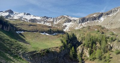 Bonaparré, arete nord du Piolit