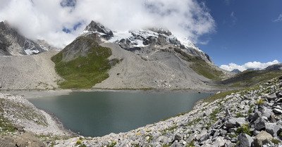 D&eacute;paysement au refuge du col de la Vanoise! 