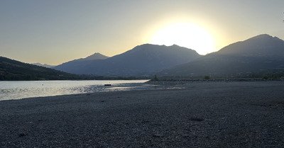 Morning lake