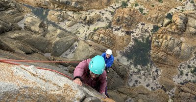 Escalade anglo-normande