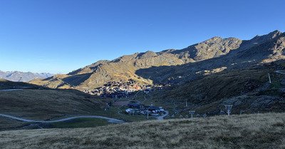 Crête entre les Belleville et Orelle