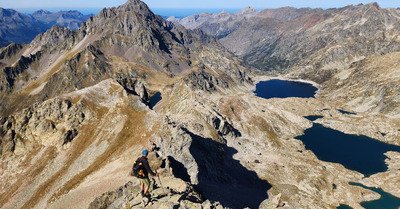 Le Pic d'Arriel (2824 m) par son ar&ecirc;te Est