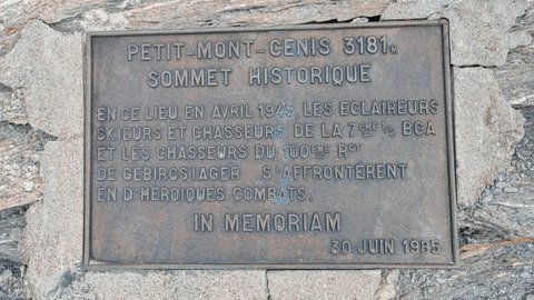 Signal du Petit Mont cenis
