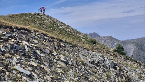Pic de Boussolenc depuis Les Orres.