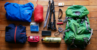 Randonn&eacute;e &agrave; la journ&eacute;e : le contenu du sac &agrave; dos