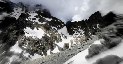 Mon premier orage en montagne