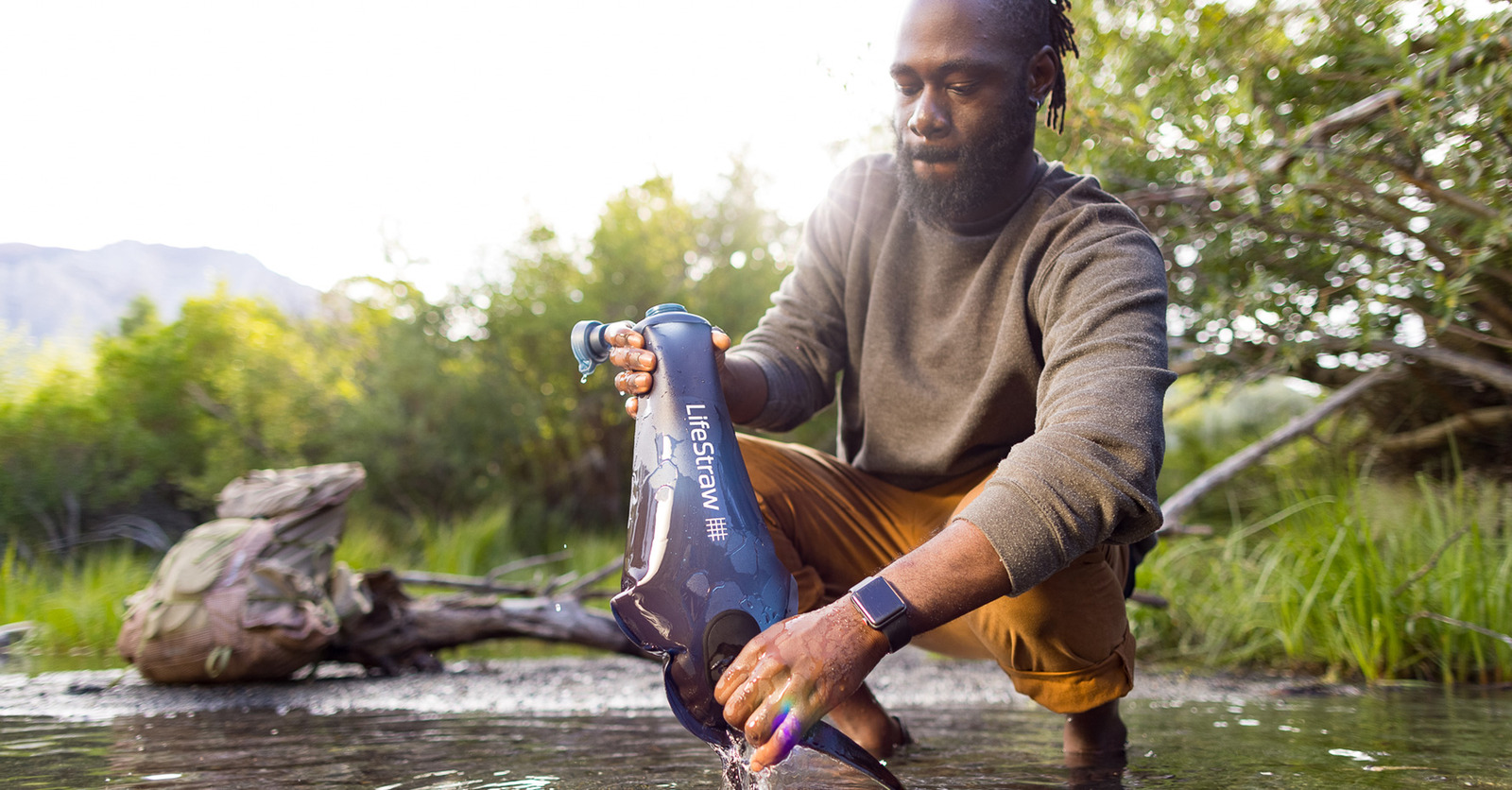 LifeStraw Home Vestergaard – Filtre à Eau 4000L (bleu) Avec Cadeau