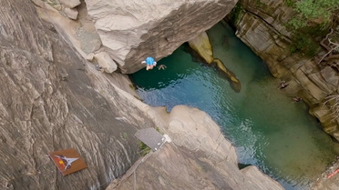 Red Bull Cliff Diving World Series 2024 - Teaser Dive - Saudi Arabia