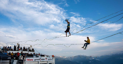 LAAX Highline World Championship 2024 - Best of Freestyle Highline