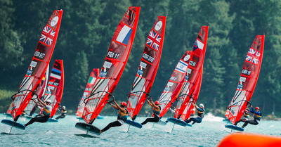 Surfing, wind and speed are the daily parameters of the U23 iQFOiL World Championships at Vanora Engadinwind 2024,