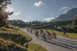 Cycling race over four Alpine passes - &Ouml;tztal Cycle Marathon 2024