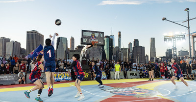 3on3 streetball: Team Serbia and Japan secure RB Half Court World Finals title in front of spectacular New York skyline
