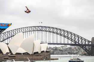 Winning Dive Men of the Red Bull Cliff Diving World Series 2024 in Sydney (AUS)