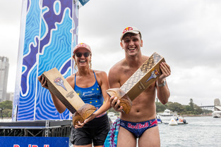 Winning Dive Women of the Red Bull Cliff Diving World Series 2024 in Sydney (AUS)