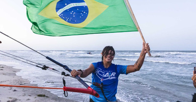 Women show great TwinTip action on Day 2 of GKA Kite-Surf World Cup 2024 - Jericoacoara (BRA)