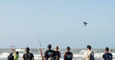 The Hydrofoil Big Air Men's competition is a bang on Day 3 of GKA Kite-Surf World Cup 2024