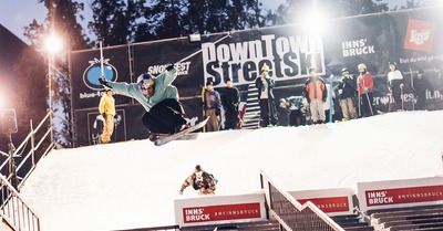 The Rock A Rail Freeski competition returns to Snowfest Innsbruck 2024