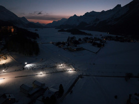 Record turnout at Engadin Night Race in Switzerland: 935 Cross-Country Skiers compete