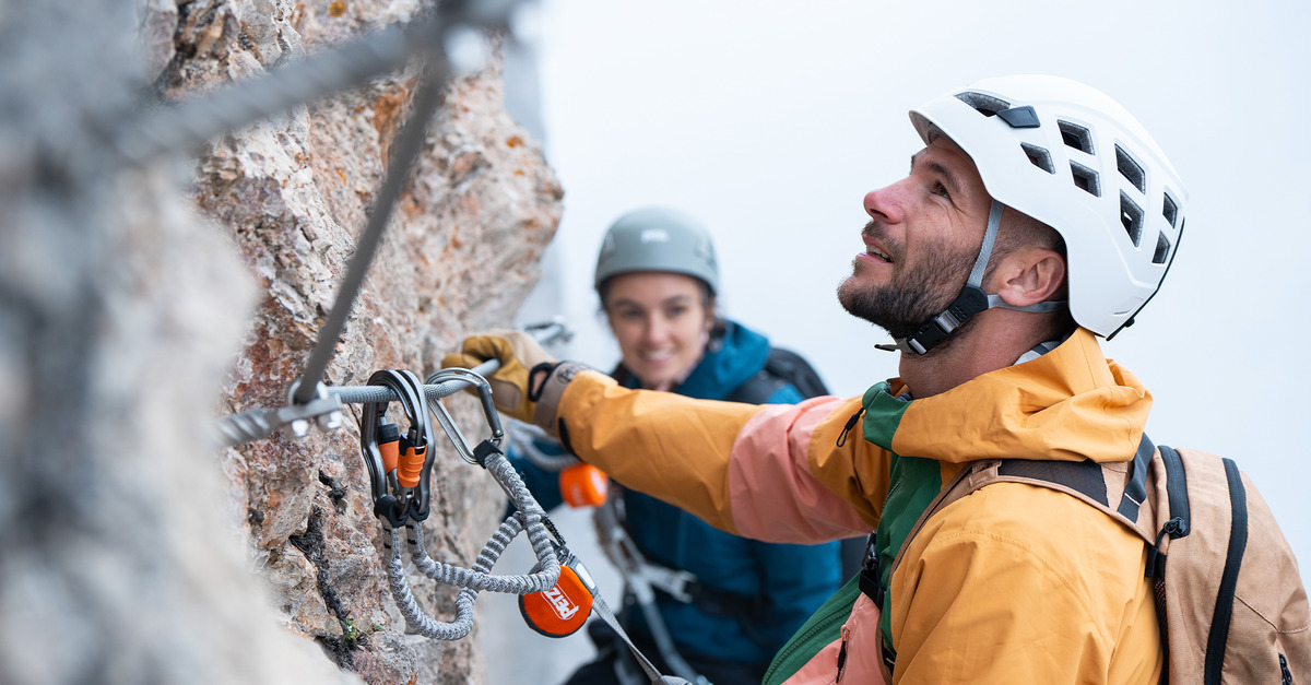 Longe de via ferrata Petzl Scorpio Vertigo