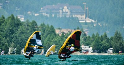 Ensis EngadinWing 2025 WingFoil Racing World Cup Switzerland - Day 1 - Best Of