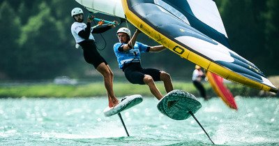 Ghio (FRA) and Spanu (ITA) rise to the challenge at day 4 of Ensis EngadinWing
