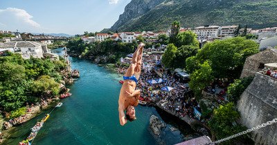 Red Bull Cliff Diving World Series 2025 - Mostar (BIH) - Winning Dive (Men)