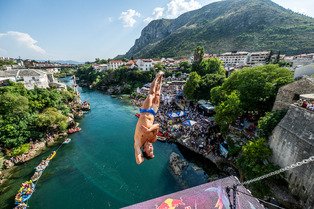 Red Bull Cliff Diving World Series 2025 - Mostar (BIH) - Winning Dive (Men)