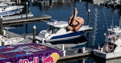 Red Bull Cliff Diving World Series 2025 - Boston (USA) - Winning Dive (Women)