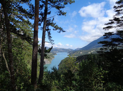 Les passerelles du Lac de Monteynard
