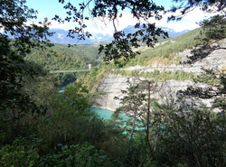 Les passerelles du Lac de Monteynard