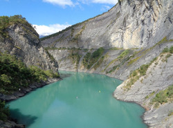 Les passerelles du Lac de Monteynard