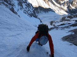 Alpinisme au Col Est du Pelvoux