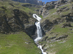 cascade vers le Prariond - Val d'Isère