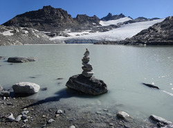 Le Plan des Evettes et le Lac du Grand M&eacute;an