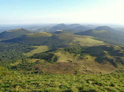 Le Puy de Dome et le Puy Pariou