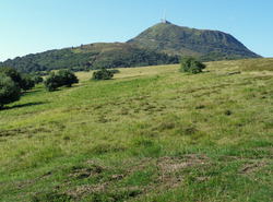 Le Puy de Dome et le Puy Pariou