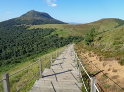 Le Puy de Dome et le Puy Pariou