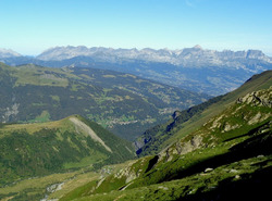 Le refuge de Plan Glacier et le Glacier de Miage