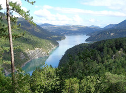 Passerelles du lac de Monteynard-Avignonet