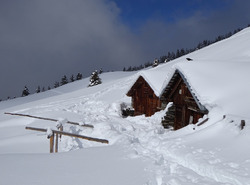 Les Chalets de Chailloux en raquettes