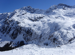 Randonn&eacute;e raquettes en boucle Chalets de la Balme-Chalets des Pr&eacute;s