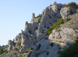 Le Col de la Fen&ecirc;tre en boucle depuis le Col de la Gardiole