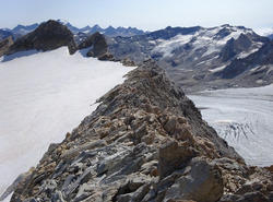 Alpinisme &agrave;  la Pointe de la Golette