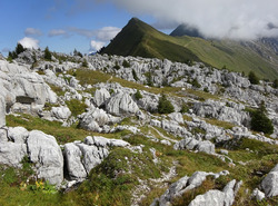 Le Roc des Tours et l&#039;Aiguille Verte