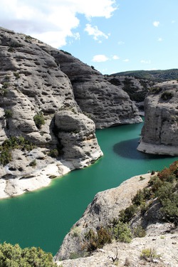 Lac de Vadiello, Sierra de Guara, Aragon, Espagne